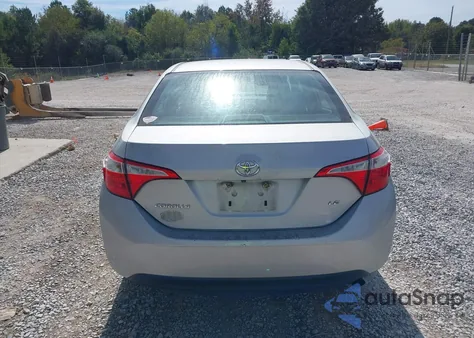 2016 Toyota Corolla Le from USA, damaged, VIN 2T1BURHE2GC596133